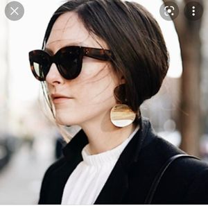 Celine petal earrings